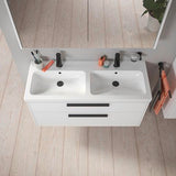 DURAVIT D-Code 2.0 Waschtischunterbau 1184 mm mit Schubkasten und Soft-Close in Weiß Matt