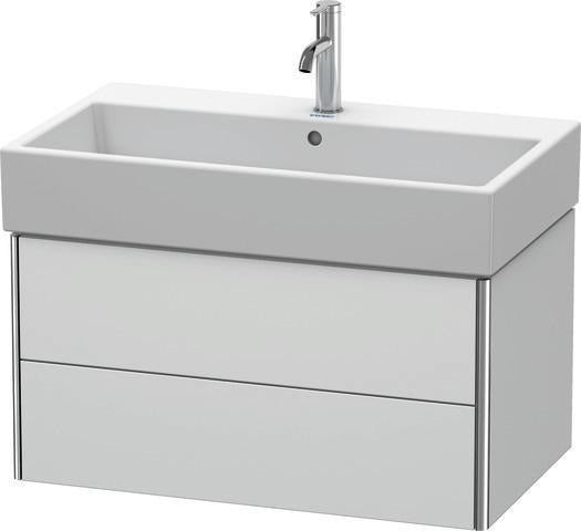 Duravit XSquare Waschtischunterbau 784 mm, wandhängend, 2 Schubkästen, s-matt, für Vero Air