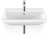 Duravit D-Neo Waschtisch 550 mm weiß mit Überlauf und WonderGliss