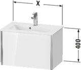 DURAVIT Waschtischunterbau XVIU 610x400x390mm 1 Az Pro Cha Ma Ta s-matt – Wandhängend