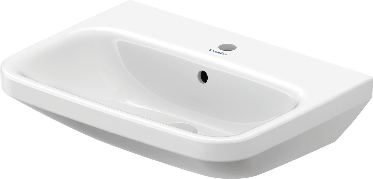 Duravit DuraStyle Waschtisch 600 mm mit Überlauf und WonderGliss in Weiß