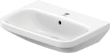 Duravit DuraStyle Waschtisch 600 mm mit Überlauf und WonderGliss in Weiß