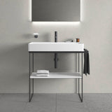 DURAVIT Licht & Spiegel Wandspiegel 600x700mm IP44 mit Beleuchtung und Schalter – matt, inkl. Befestigungsmaterial
