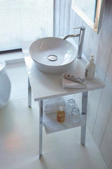 DURAVIT C.1 Einhebel-Waschtischmischer L ohne Zugstange, Schwarz Matt, 136 mm Ausladung