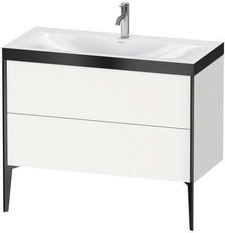 Duravit XViu Möbelwaschtischset 1000 mm mit Unterschrank und Viu Waschtisch