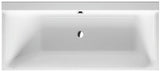 Duravit Rechteck-Badewanne P3 Comforts 1700 x 750 mm, 1 Rückenschräge links, weiss