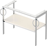 DURAVIT White Tulip Metallkonsole 984 mm taupe hochglanz mit Höhenausgleich von Philippe Starck