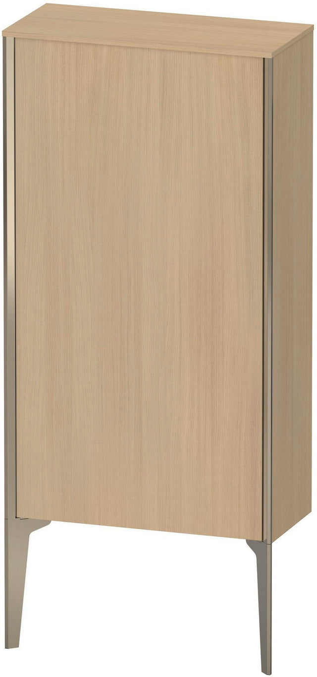 Duravit XViu Halbhochschrank 890x500x240mm Eiche matt rechts – Wandhängend mit Tip-on
