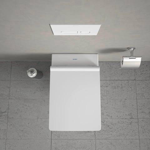 DURAVIT Starck T Bürstengarnitur bodenstehend in Chrom, 80x80x432 mm, Messing verchromt