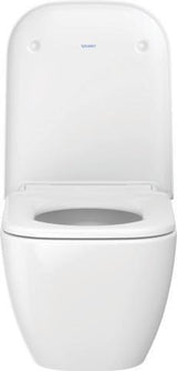 DURAVIT WC-Sitz Happy D.2 anthrazit matt, ohne Absenkautomatik, Edelstahl-Scharniere