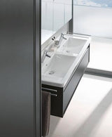 DURAVIT Hochschrank Ketho 500 mm weiß matt, 1 Tür links, wandhängend