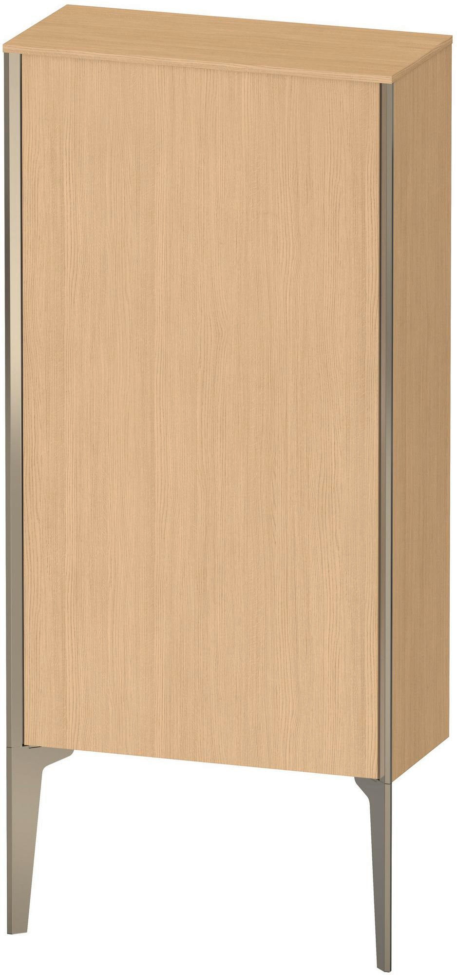 DURAVIT XViu Halbhochschrank 890x500x240 mm Eiche Natur mit Tip-on Technik