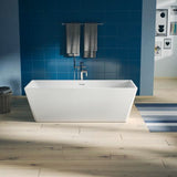Duravit D-Neo Einhebel-Wannenmischer bodenstehend mit Keramikmischsystem in Chrom