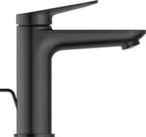 DURAVIT Wave Einhebel-Waschtischmischer M mit Zugstange, Chrom – Keramikmischsystem, 122 mm Ausladung