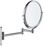 DURAVIT D-Code Kosmetikspiegel 3-fach Vergrößerung, Chrom, 330 mm Ausladung