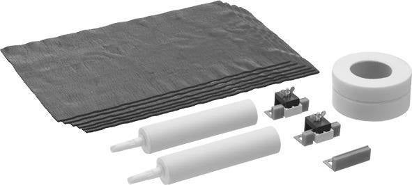 DURAVIT Schallschutz-Set Universal für Badewannen 400x520x160mm – Effektive Geräuschdämmung