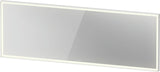 DURAVIT L-Cube Lichtspiegel 650x700mm mit Sensor, LED-Beleuchtung, Spiegelheizung & Kondensschutz, Weiß
