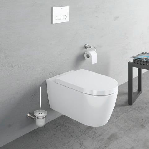 DURAVIT Wand-WC ME by Starck 570 mm spülrandlos mit WonderGliss Weiß