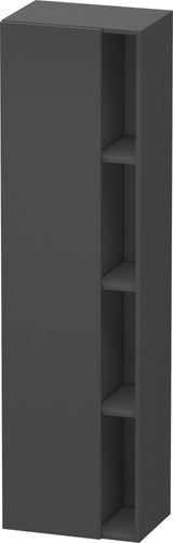 DURAVIT DuraStyle Hochschrank 360x500x1800mm, 1 Tür links, weiß matt – Wandhängend mit Soft-Close