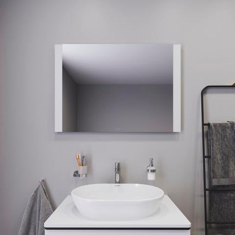 DURAVIT Licht & Spiegel Wandspiegel 1300x700mm mit LED-Beleuchtung und Sensorschalter – Weiß
