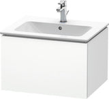Duravit L-Cube Waschtischunterbau 620 mm taupe supermatt mit Tip-On-Technik