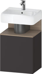 graphit supermatt / Nische eiche terra / anthrazit