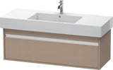 DURAVIT Ketho Waschtischunterbau 1200 mm wandhängend, 1 Auszug, weiß matt