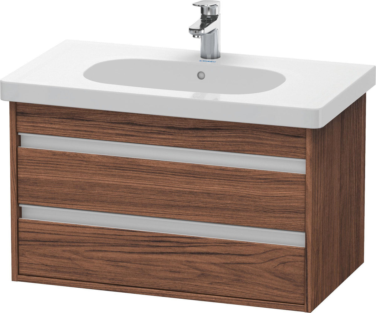 DURAVIT Waschtischunterbau Ketho wandhängend 800 mm, 2 Schubkästen, weiß matt, für D-Code 034285