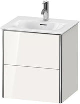 Duravit XSquare Waschtischunterbau 560x510x418 mm, 2 Schubkästen weiß matt