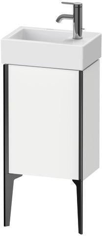 Duravit Waschtischunterbau XVIU 493 mm für Vero Air, seidenmatt, mit Tür und Aluminiumprofil