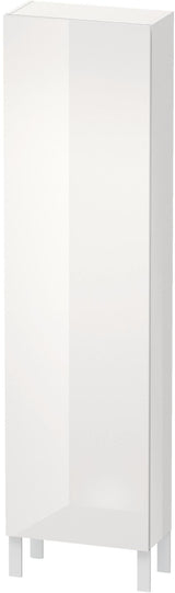 DURAVIT Hochschrank L-Cube 500 mm weiß hochglanz, 1 Tür rechts, 1760 mm – Designer-Badmöbel