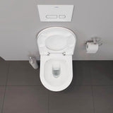 Duravit D-Neo Wand-WC-Set 480 mm spülrandlos mit WC-Sitz und Absenkautomatik