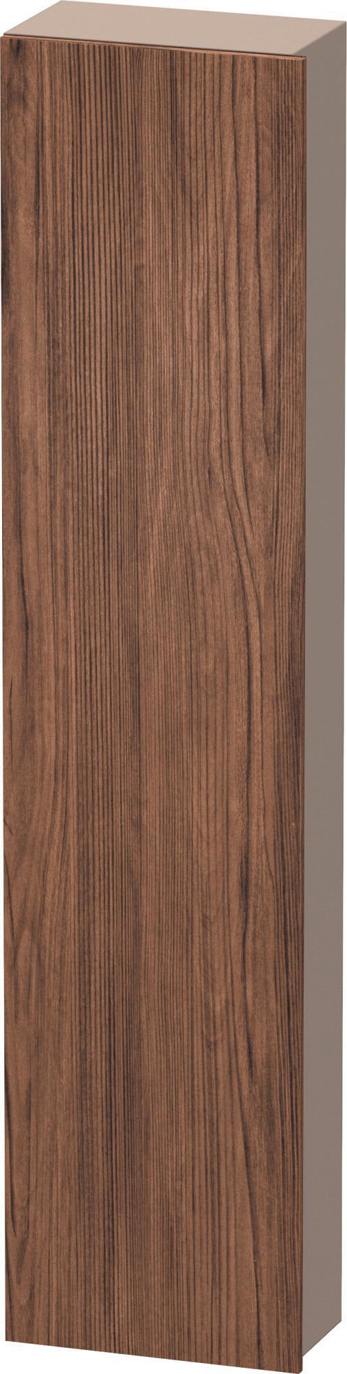 DURAVIT DuraStyle Hochschrank 400 mm betongrau matt, 1 Tür links, Soft-Close
