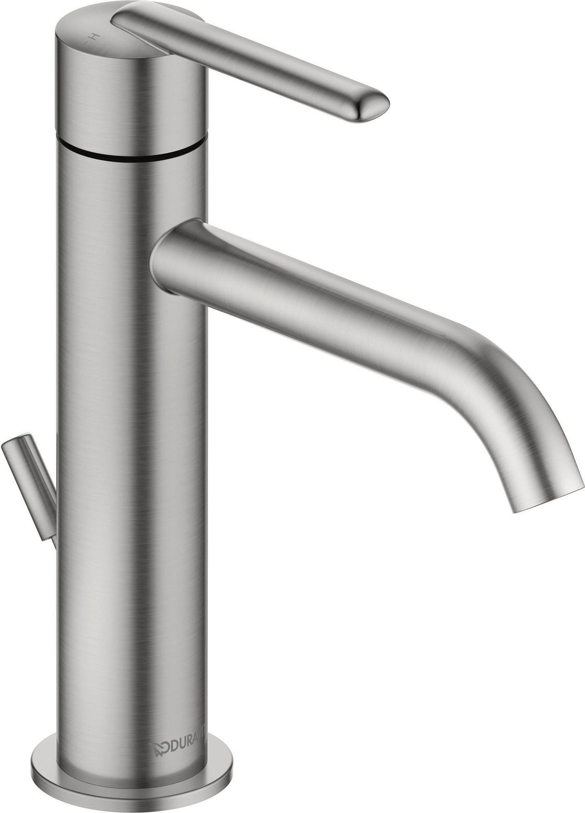 Duravit Balcoon Einhebel-Waschtischmischer 138 mm mit Zugstange, Chrom, Fresh Start, MinusFlow
