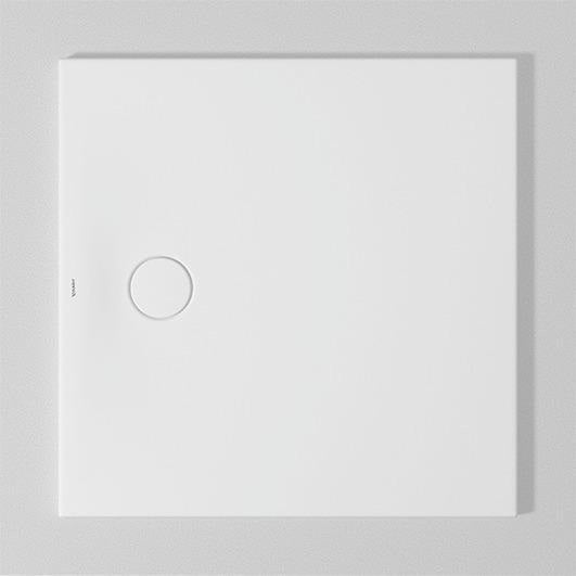 DURAVIT Tempano Duschwanne 800x800x40 mm Weiß – Quadratisch, flächenbündig, Sanitäracryl