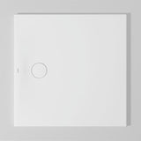 DURAVIT Tempano Duschwanne 800x800x40 mm Weiß – Quadratisch, flächenbündig, Sanitäracryl