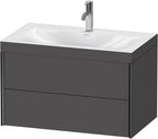 anthrazit / m.Viu,2Schubk.503x800x480mm 1Hl,schwarz matt/graphit matt,Rahmen / graphit matt