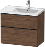 Duravit D-Neo Waschtischunterbau 784 mm Eiche Schwarz Bronze, wandhängend, 1 Auszug