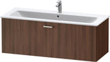 Duravit XBase Waschtischunterbau 600 mm wandhängend, 1 Auszug, weiß matt, mit Soft-Close