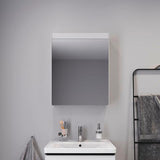 DURAVIT Spiegelschrank Licht & Spiegel BEST 7, 610 mm, Anschlag links, LED, weiß matt