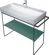 Duravit DuraSquare Glaseinleger Jade – Sicherheitsglas 380 x 970 mm für Metallkonsolen