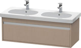 Duravit Ketho Waschtischunterbau wandhängend 1150 mm basalt matt mit 1 Auszug