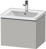 DURAVIT D-Neo Waschtischunterbau 584 mm betongrau matt mit 1 Auszug und Soft-Close