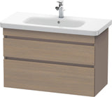 DURAVIT DuraStyle Waschtischunterbau wandhängend Eiche Terra/Weiß Matt 930 mm
