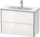 Duravit XSquare Waschtischunterbau 2 Schubkästen 810 mm betongrau matt