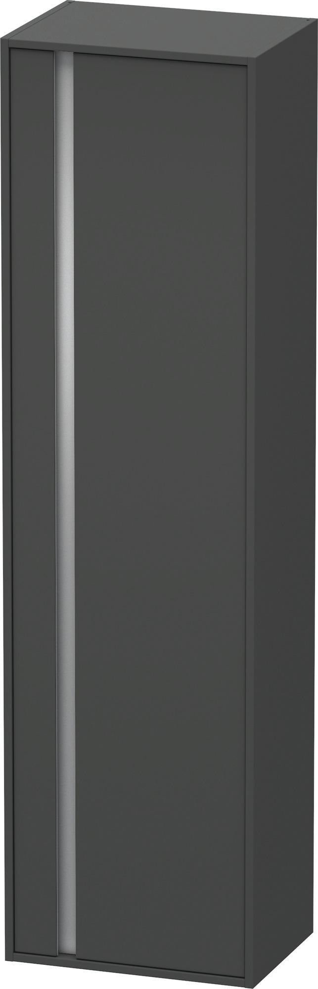 DURAVIT Hochschrank Ketho 500 mm weiß matt, 1 Tür links, wandhängend
