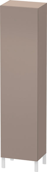 DURAVIT L-Cube Hochschrank 500 mm, 1 Tür links, Leinen, Soft-Close, wandhängend