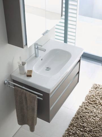 DURAVIT Waschtischunterbau Ketho wandhängend 800 mm, 2 Schubkästen, weiß matt, für D-Code 034285