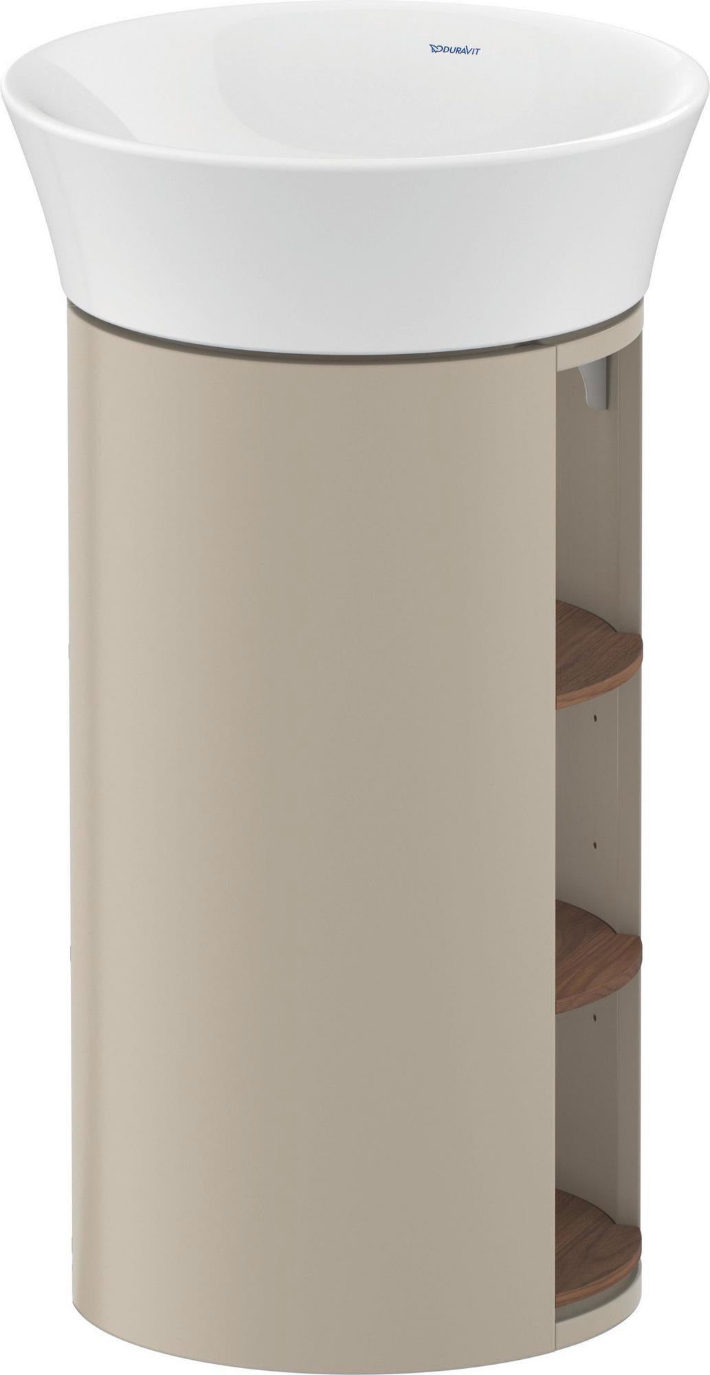 DURAVIT White Tulip Waschtischunterbau bodenstehend 410 mm weiß seidenmatt von Philippe Starck