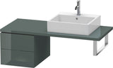 Duravit L-Cube Unterschrank für Konsole 400x420x548 mm, 2 Schubkästen, Amerik. Nussbaum